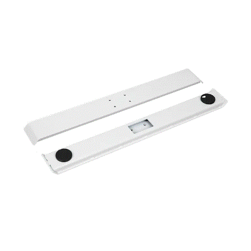 Conventional ground feet (front/reverse installation) provide stable support and efficient adaptatio